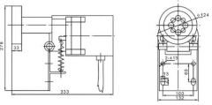 SJK-1、SJK-11皮帶打滑開關(guān)皮帶測(cè)速傳感器DH-J打滑開關(guān)